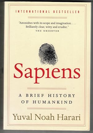 Bild des Verkufers fr Sapiens A Brief History of Humankind zum Verkauf von Ainsworth Books ( IOBA)