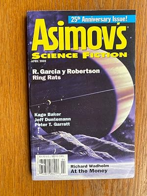 Image du vendeur pour Asimov's Science Fiction April 2002 mis en vente par Scene of the Crime, ABAC, IOBA