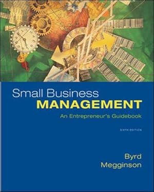 Seller image for Small Business Management: An Entrepreneur's Guidebook for sale by -OnTimeBooks-
