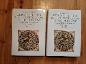 Geschichte der Buchillustration in Deutschland - Das 15.Jahrhundert, Bildbd + Textbd. (2 BÜCHER)