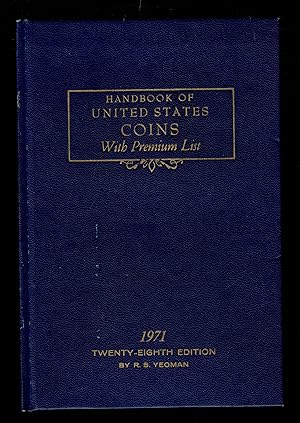 1971 Handbook Of United States Coins With Premium List