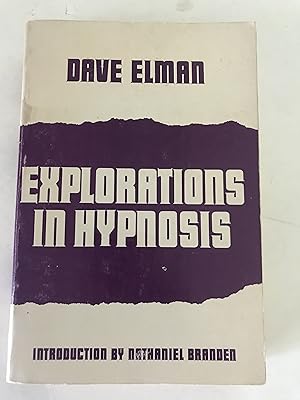 Seller image for Explorations in Hypnosis for sale by Sheapast Art and Books
