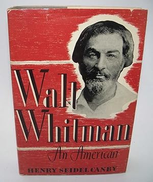 Bild des Verkufers fr Walt Whitman, an American: A Study in Biography zum Verkauf von Easy Chair Books