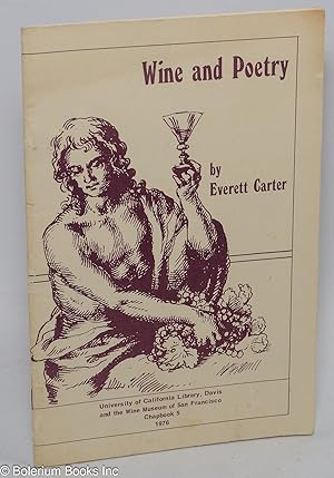 Seller image for Wine and poetry for sale by Bolerium Books Inc.