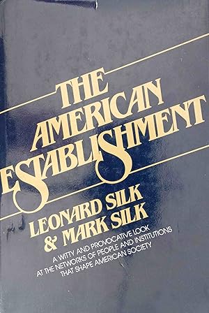 Seller image for The American Establishment. for sale by Logo Books Buch-Antiquariat