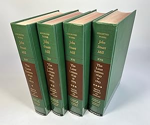 Seller image for The Later Letters 1849 to 1873. Four Volumes. (= Collected works of John Stuart Mill, Vol. XIV - XVII). for sale by Antiquariat Bookfarm