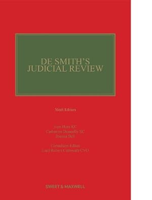 Seller image for De Smith's Judicial Review (Hardcover) for sale by Grand Eagle Retail