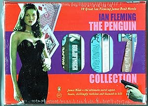 Seller image for SEALED IN PUBLISHER'S SHRINKWRAP - COMPLETE MATCHING SET ALL 14 JAMES BOND BOOKS "The Penguin 007 Collection" w/Hardcase (includes Casino Royale, Live and Let Die, Moonraker, Diamonds Are Forever, From Russia With Love, Dr. No, Goldfinger, For Your Eyes Only, Thunderball, The Spy Who Loved Me, On Her Majesty's Secret Service, You Only Live Twice, Man With The Golden Gun, Octopussy & The Living Daylights) for sale by Far North Collectible Books