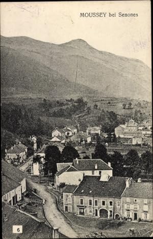 Ansichtskarte / Postkarte Moussey Lothringen Vosges, Gesamtansicht, 1. WK