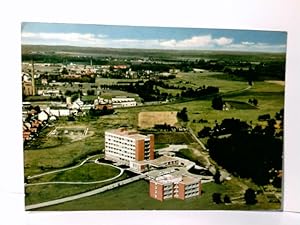 Gronau. Westf. Lukas - Krankenhaus. Alte Ansichtskarte / Postkarte farbig, gel. 1973. Luftbild, F...