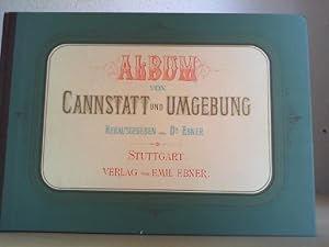 Immagine del venditore per Album von Cannstatt und Umgebung : dt. u. franz. hrsg. von Dr. Ebner venduto da Antiquariat im Schloss