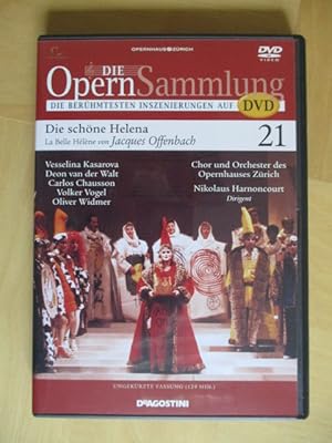 Bild des Verkufers fr Die schne Helena. La Belle Hlne von Jacques Offenbach. Die OpernSammlung 21. Die berhmtesten Inszenierungen auf DVD zum Verkauf von Brcke Schleswig-Holstein gGmbH