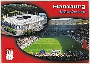 Bild des Verkufers fr AK Stadion Hamburg AOL-Arena zum Verkauf von GAENSAN Versandantiquariat
