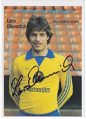 Bild des Verkufers fr Autogrammkarte BTSV Eintracht Braunschweig signiert Autogramm Lars Ellmerich zum Verkauf von GAENSAN Versandantiquariat