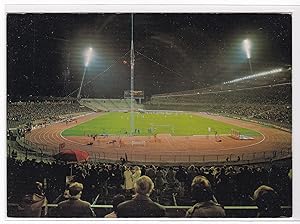 Bild des Verkufers fr AK Stadion Hannover Das Niedersachsenstadion Flutlicht zum Verkauf von GAENSAN Versandantiquariat