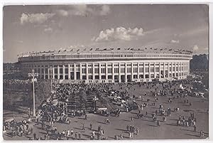 Bild des Verkufers fr AK Stadion Mockba Moskau wohl 1957 zum Verkauf von GAENSAN Versandantiquariat