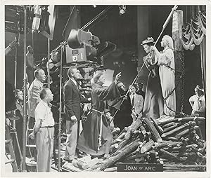 House of Wax (Original photograph of André DeToth, Vincent Price, and Phyllis Kirk on the set of ...