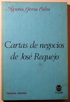 Imagen del vendedor de CARTAS DE NEGOCIOS DE JOS REQUEJO - Zamora 1981 a la venta por Llibres del Mirall