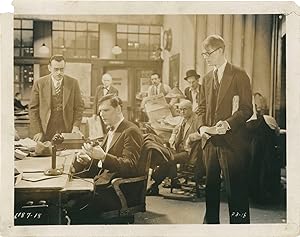 Bild des Verkufers fr Gentlemen of the Press (Original photograph from the 1929 film) zum Verkauf von Royal Books, Inc., ABAA