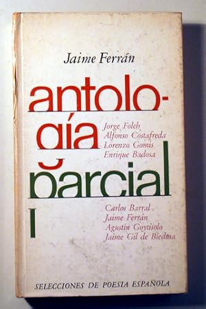 Bild des Verkufers fr ANTOLOGA PARCIAL - Barcelona 1976 - 1 edicin zum Verkauf von Llibres del Mirall
