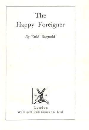 Seller image for The Happy Foreigner for sale by WeBuyBooks