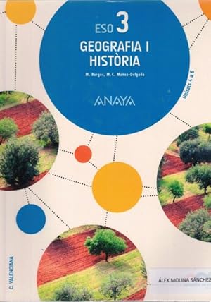 Imagen del vendedor de GEOGRAFIA I HISTRIA 3 ESO. UNITATS 4 a 6 a la venta por Librera Vobiscum