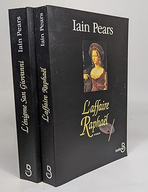 Lot de deux ouvrages de Iain Pears: L'énigme San Giovanni / L'énigme Raphaël