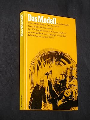 Immagine del venditore per Hrspiele 11: Das Modell (Rcker). Unser stiller Mann (Leonhardt). Scardanelli (Hermlin). Ein Trompeter kommt (Kohlhaase). Zeremoniell um einen Kampf (Prin). Februarsturm (Wejzler). Herausgegeben vom Staatlichen Komitee fr Rundfunk beim Ministerrat der Deutschen Demokratischen Republik venduto da Fast alles Theater! Antiquariat fr die darstellenden Knste