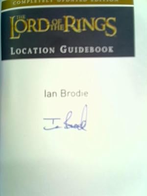 Imagen del vendedor de The Lord Of The Rings: Location Guidebook a la venta por World of Rare Books