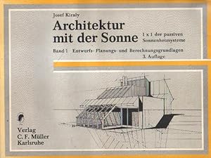 Bild des Verkufers fr Architektur mit der Sonne. zum Verkauf von Versandantiquariat Boller