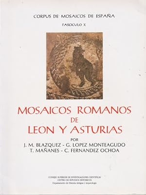 Imagen del vendedor de Mosaicos romanos de Len y Asturias a la venta por Librera Cajn Desastre