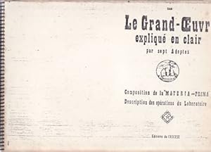 Imagen del vendedor de Le Grand- uvre expliqu en clair par sept Adeptes - Alchimie simplifie - Le Livre des XXII Feuillettes Hermetiques. a la venta por Librera y Editorial Renacimiento, S.A.