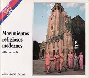 Imagen del vendedor de Movimientos religiosos modernos. a la venta por Librera y Editorial Renacimiento, S.A.