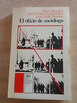 Seller image for El oficio de socilogo for sale by Librera Eleutheria