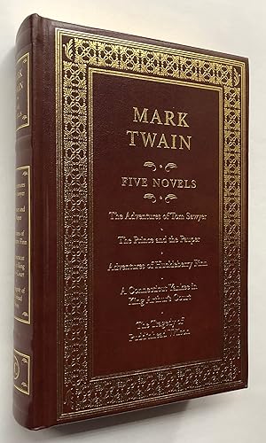 Bild des Verkufers fr Five Novels: The Adventures of Tom Sawyer; The Prince and the Pauper; Adventures of Huckleberry Finn; A Connecticut Yankee in King Arthur's Court; The Tragedy of Pudd'nhead Wilson zum Verkauf von George Ong Books