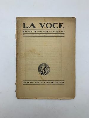 La Voce, anno VI, num. 10, 28 maggio 1914