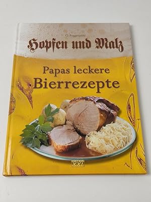 Bild des Verkufers fr Hopfen und Malz - Papas leckere Bierrezepte zum Verkauf von BcherBirne