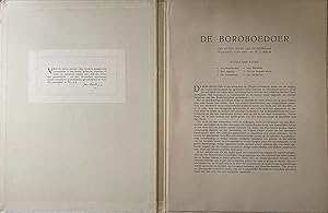 Seller image for De Boroboedoer. Zes etsen door Jan Poortenaar for sale by BELCAMPO ANTIQUARIAT