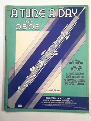 Immagine del venditore per A tune a day: a first book for oboe instruction venduto da Cotswold Internet Books