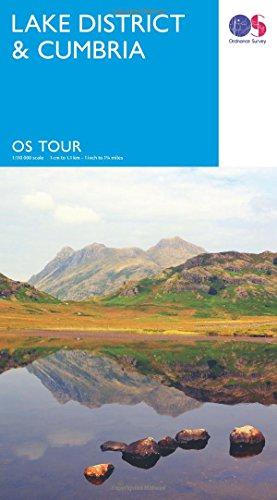 Bild des Verkufers fr Tour Lake District & Cumbria (OS Tour Map) zum Verkauf von WeBuyBooks