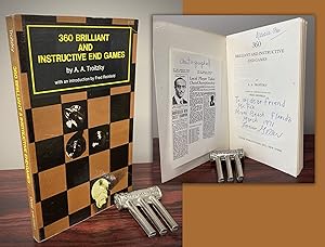 360 BRILLIANT AND INSTRUCTIVE END GAMES Signed by Fox and Geller