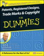 Bild des Verkufers fr Patents, Registered Designs, Trade Marks & Copyright For Dummies zum Verkauf von moluna