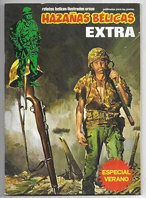 Hazañas Bélicas. Extra. relatos bélicos ilustrados. Especial Verano Ursus Ediciones. 1979