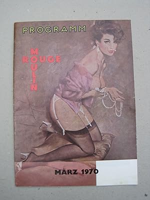 Moulin Rouge Programm März 1970.