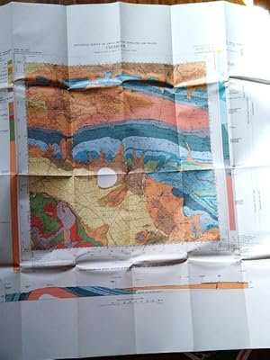 Cheddar Solid and Drift Geology Map 1 25 000 Series sheet ST 45 - Institute of Geological Sciences