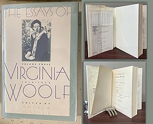 THE ESSAYS OF VIRGINIA WOOLF. Volume 3. 1919-1924. Edited and Inscribed By Andrew McNeillie