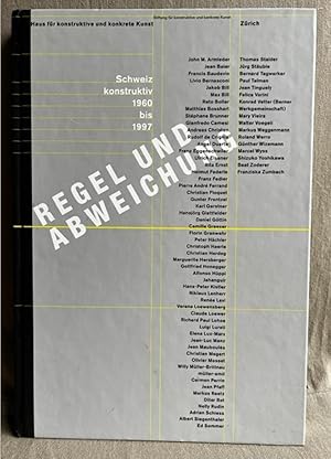 Immagine del venditore per Regel Und Abweichung: Schweiz Konstruktiv 1960 bis 1997 venduto da EightDeerBooks