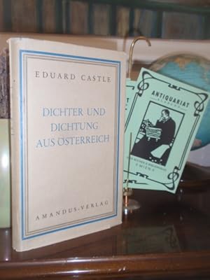 Bild des Verkufers fr Dichter und Dichtung aus sterreich. Ausgewhlte Aufstze. zum Verkauf von Antiquariat Klabund Wien