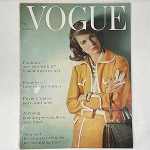 VOGUE MAGAZINE: MARCH 15, 1960