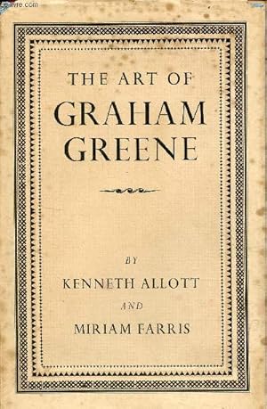 Imagen del vendedor de The art of Graham Greene. a la venta por Le-Livre